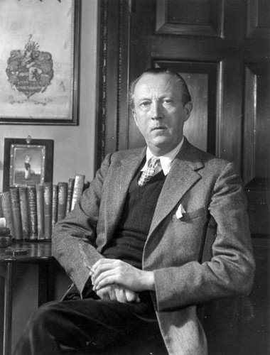 1935 British Poet And Writer Sacheverell Sitwell OLD PHOTO