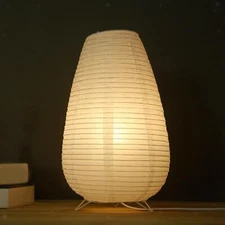 Paper Lantern Table Lamp Desk Lighting
