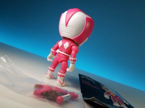5x Power Rangers (Pink + Blue Ranger Figure + 3 Zords) MMPR The Loyal Subjects - Picture 9 of 10
