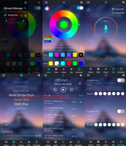 RGB halo ring for Chevrolet Opel Vectra C 05-08 halogen Headlight Flash DRL LED - Picture 5 of 18