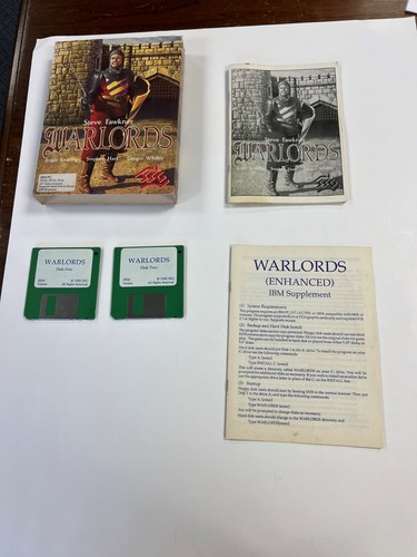 Warlords 1990 SSG PC 3.5" Big Box