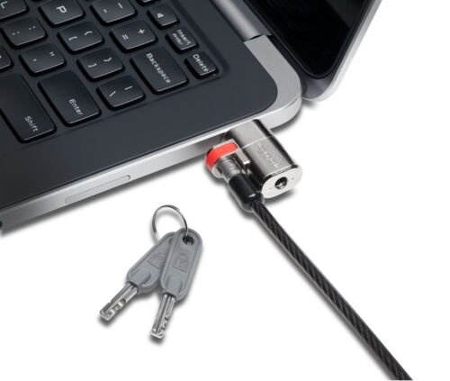 Bloqueo para computadora portátil Kensington ClickSafe Dell con llave en forma de cuña