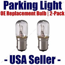 Parking Light Bulb 2-pack OE Replacement Fits Listed Dodge - 3496