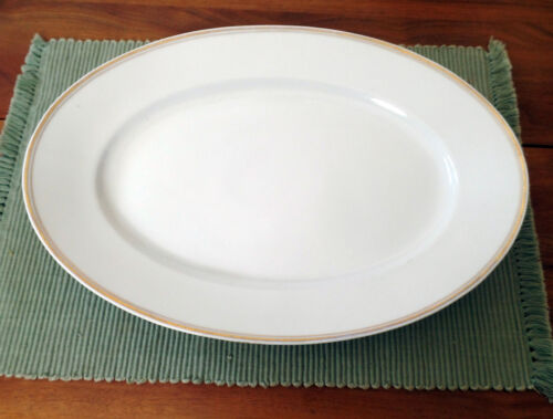 Hutschenreuther Selb Bavaria Stouffers JHR Gold Porcelain 16" Turkey Platter - Picture 1 of 5