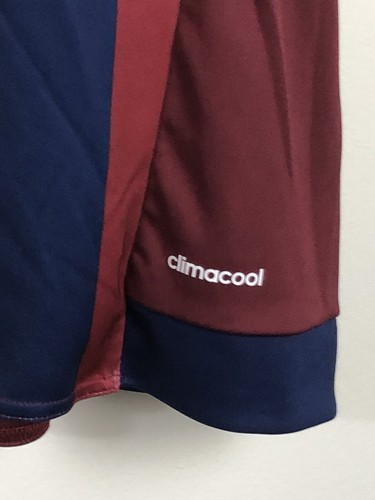 FC Barcelona Adidas Fußball Trikot Erwachsene XL rot weinrot marine Futbol unbedruckt - Bild 7 von 13