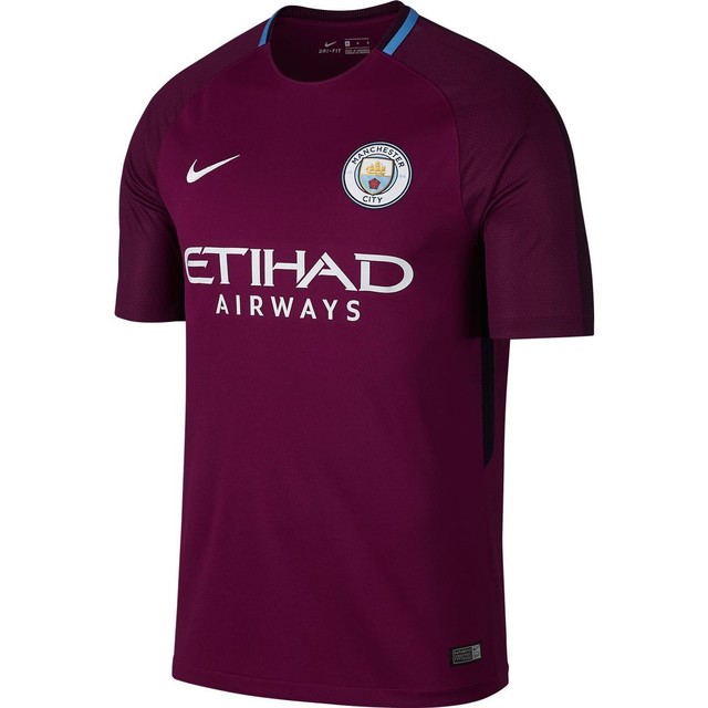 Nike Manchester City Season 2017 2018 Away Soccer Jersey