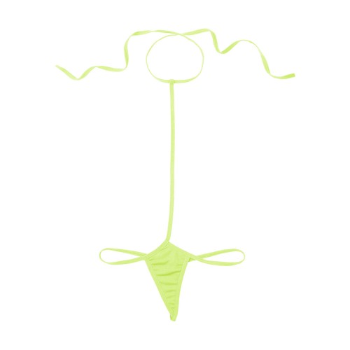 Damen Micro Bikini Monokini Neckholder Bikini Badeanzug Stringbody Nachtwäsche - Bild 104 von 122