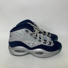 Reebok Question Mid Mens 8.5 Basketball Shoes Sneakers Dallas Cowboys 2020