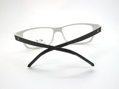 BLACKFIN WESTRAY BF650 Col. 158 Matte Black/White Titanium 54mm Eyeglasses - Picture 4 of 6