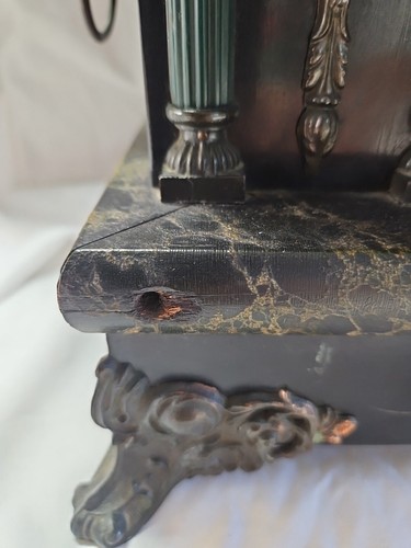 Antique FS Sessions Mantle Clock - Picture 10 of 10