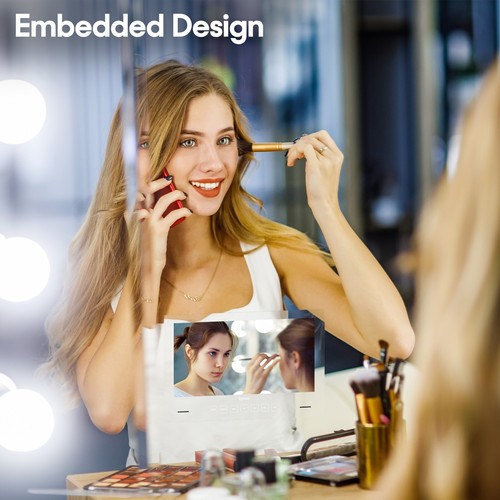 Google TV 32 Zoll IP65 Wasserdicht 1080P FHD Smart Mirror Badspiegel Fernseher - Bild 4 von 6