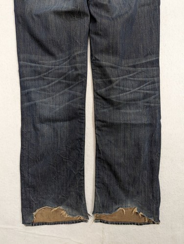 Big Star Mens Distressed Jeans Pioneer Boot Size 31 R Cotton Blend Blue - Picture 14 of 18