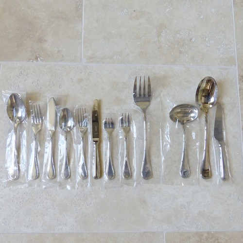 NEW CHRISTOFLE CAPRICORNE PASTORALE STAINLESS FLATWARE CHOICE ( 93 p available ) - Picture 1 of 24