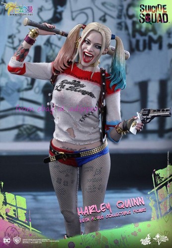 Hot Toys Mms383 1/6 Suicide Squad Harley Quinn Modellino Edizione Standard - Foto 7 di 12