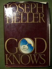 GOD KNOWS JOSEPH HELLER 1984 HARDCOVER