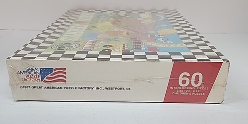 Vtg Ben & Jerry’s Great American Puzzle Children 60 Piece Jigsaw Sealed NOS 1987 - Picture 6 of 6