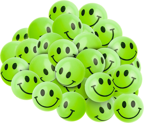 Bulk Bouncy Balls Glow in the Dark - 72 Pcs (1Inch / 27Mm) Diameter, High Bounci - Picture 10 of 16