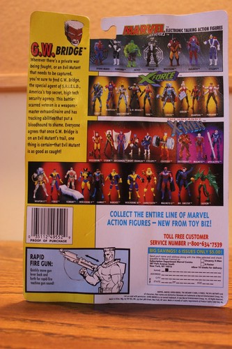 The Uncanny X-Men X-Force G.W. Bridge - Picture 2 of 5