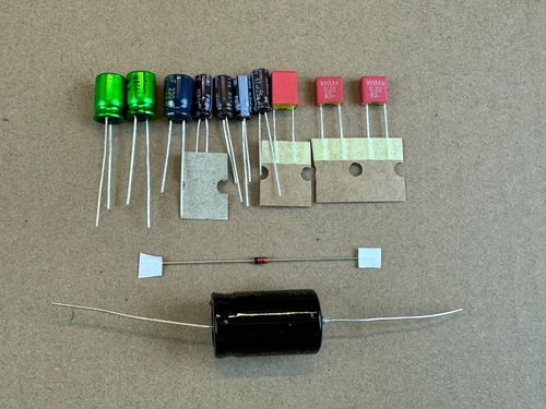 Technics SL-QD3 Speed Repair Kit Capacitors Turntable Recap Set