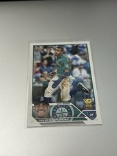 2023 Topps Series 1 - JULIO RODRIGUEZ - Gold Cup #330 Seattle Mariners Baseball