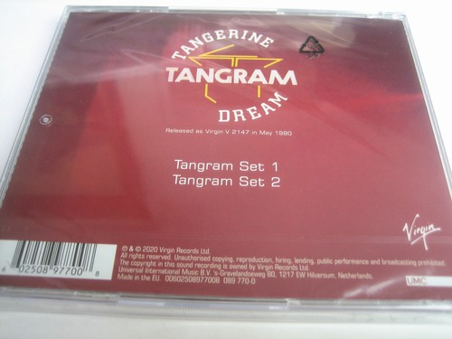 TANGERINE DREAM - TANGRAM - CD - NEU UND ORIGINAL VERPACKT!!! - Bild 2 von 2