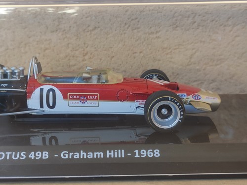 Lotus 49B Graham Hill 1968 1:24 Modellino Formula 1 Altaya - Foto 2 di 7