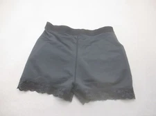 Unbranded Size M Womens Black Lace Trim Stretch Padded Push-Up Shaping Shorts 9R
