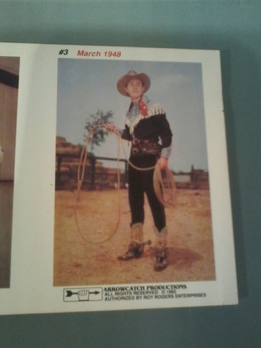 Roy Rogers~ Arrowcatch Productions Trading Cards Uncut 1992 #3,4 - Picture 3 of 4