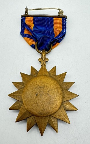 Spilla nastro medaglia aquila originale seconda guerra mondiale US Air Force con scatola originale - Foto 6 di 15