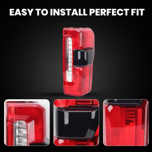 Right For 2023 2024 Ford F250 F350 Tail Light Rear Lamp W/Blind Spot Passenger - Picture 2 of 12