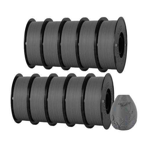 Lot 5KG 10KG PLA PETG Matte High Speed 1.75 mm 3D Printer Filament Bundles Black - Picture 37 of 66