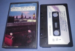 Go West Dancing On The Couch Paper Labels Cassette