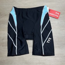 TYR Competitor Triathlon Tri Short 8 Inch Womens Size Small NWT