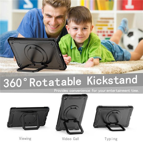 Kids Shockproof Rotating Stand Case Cover For Lenovo Tab M10 Plus 3rd Gen 10.6" - Picture 16 of 90