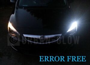 Vauxhall Corsa D Astra J Gtc Xenon Cool White Daytime Running Light Drl Bulbs Ebay