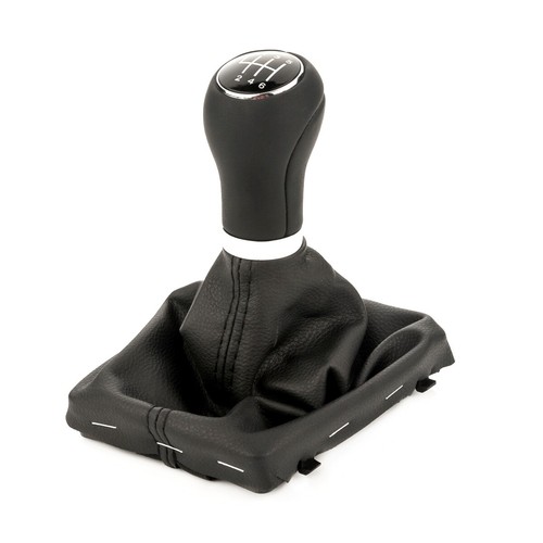 Cuffia Pomello Del Cambio Leva 6 ingranaggi Cromo 8E0-863-278-E per Audi A4 B6 - Picture 9 of 10