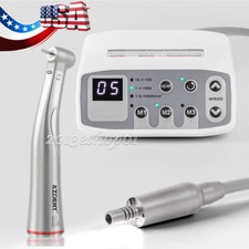 AZDENT Dental LED Brushless Micro Motor / 1:5 LED Fiber Optic Contra Angle