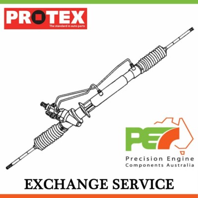 Reconditioned OEM Steering Rack Unit For NISSAN PULSAR N14 4D Sdn FWD..-Exch