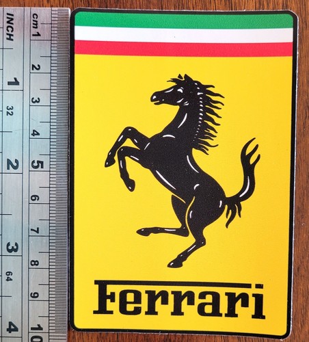 Car Sticker - Ferrari - Set of 4 - 100mm Height | Toolbox Outdoor - Bild 2 von 3