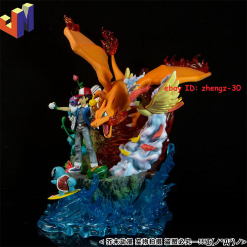 EGG Studio 1/6 Pokémon Ash Ketchum 16in LED Serie Anime GK Collezione Figurine - Foto 3 di 11