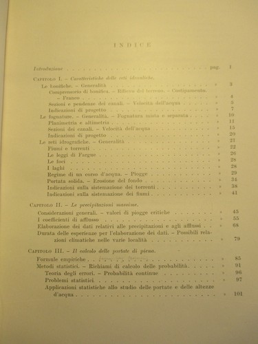Supino -Le reti idrauliche Bonifiche Fognature Fiumi -Zanichelli 1938 Ingegneria - Imagen 6 de 7