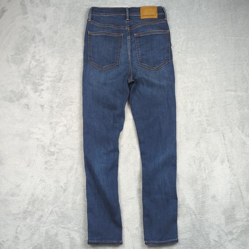 Denim Forum The Lola High Rise Skinny Jeans Size 26L Medium Wash Great Condition - Picture 12 of 18