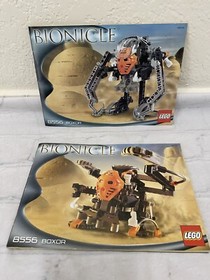 2X LEGO Bionicle Boxor 8556 Instructions Only R10828