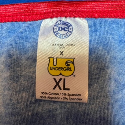 Wonder Woman Cami & Panty Set Blue. Sz XL. - Picture 4 of 4