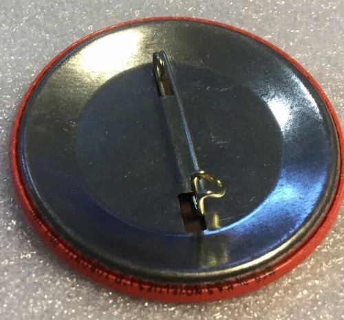 Vintage 2" Radio Station Promo Button Pinback RADIO GLENDON Ancien Macaron - Picture 8 of 8