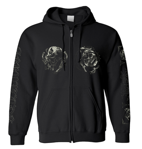 THE BLACK DAHLIA MURDER - 'Servitude' Zip-Up Hoodie - Picture 1 of 3