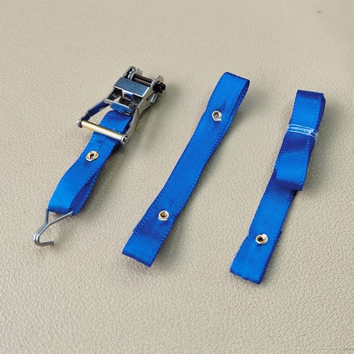 Adjustable RC Ratchet Tie Down Strap for 1/10 1/14 Crawler Car Trucks Vans - Picture 8 of 20