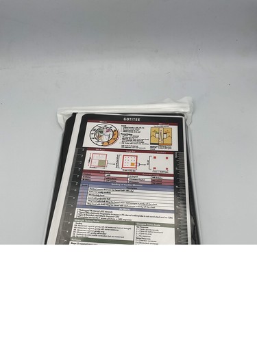 Handy Plastic Foldable Nursing Student Guide Binder - Picture 2 of 2