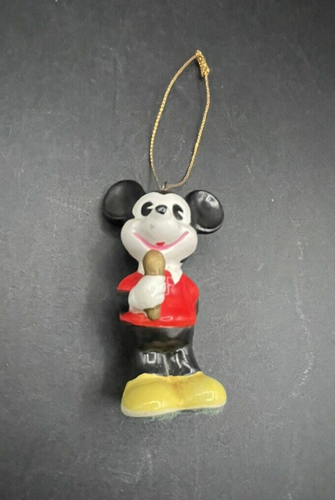 Vtg Schmid Walt Disney Productions Ceramic Ornaments Mickey Minnie Donald Daisy - Picture 3 of 23