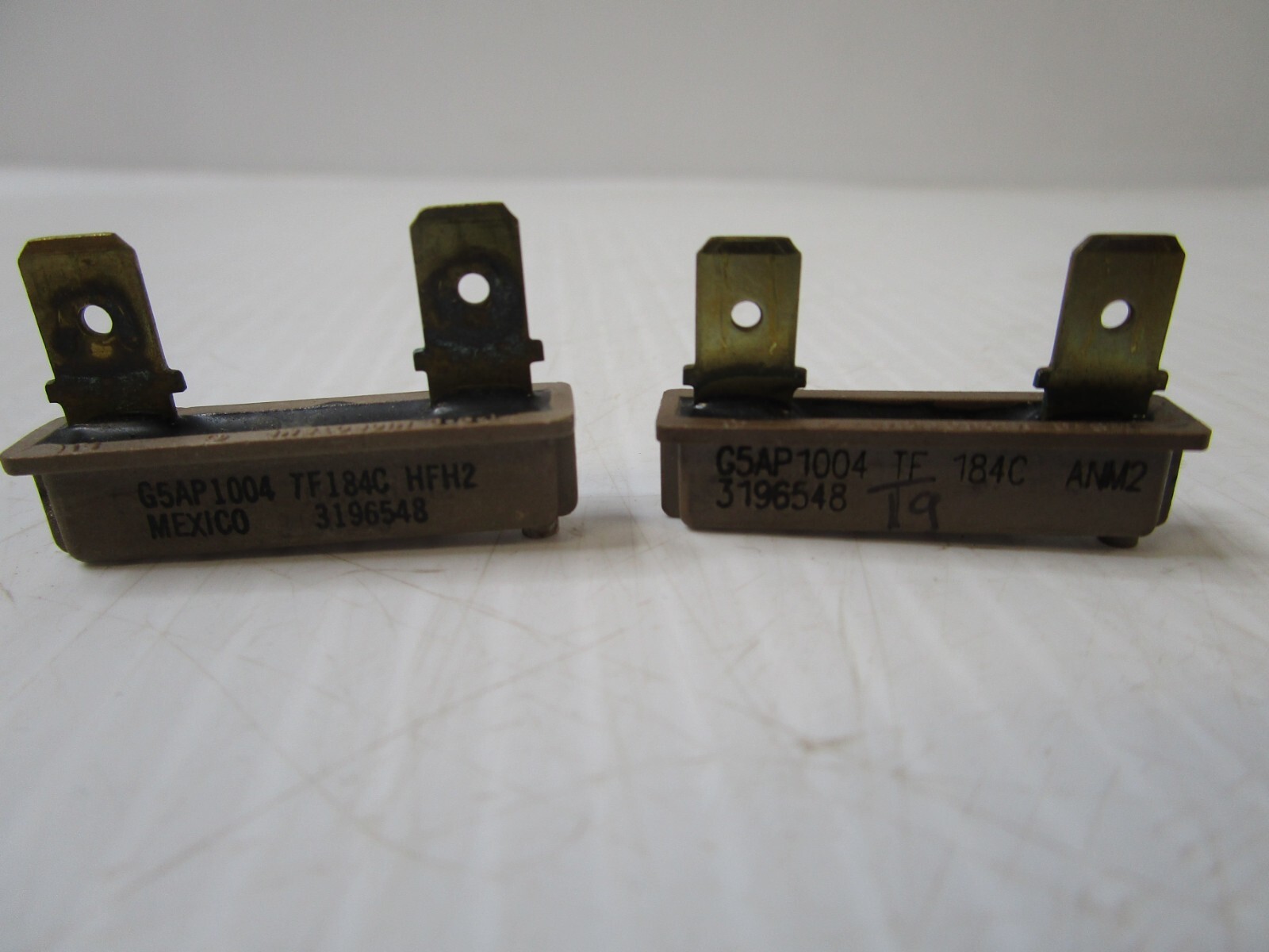 Whirlpool Range Thermal Fuse (SET OF 2) *TESTED GOOD 3196548 WP3196548